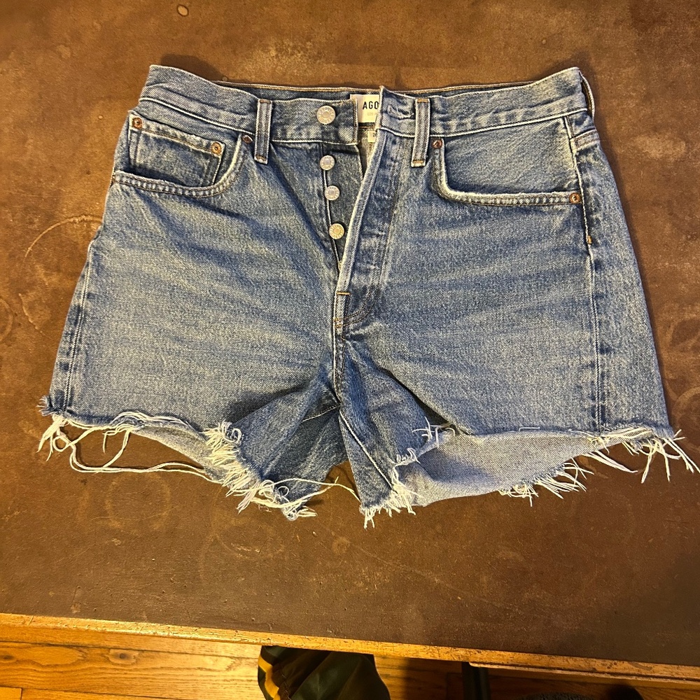 Agolde denim shorts
